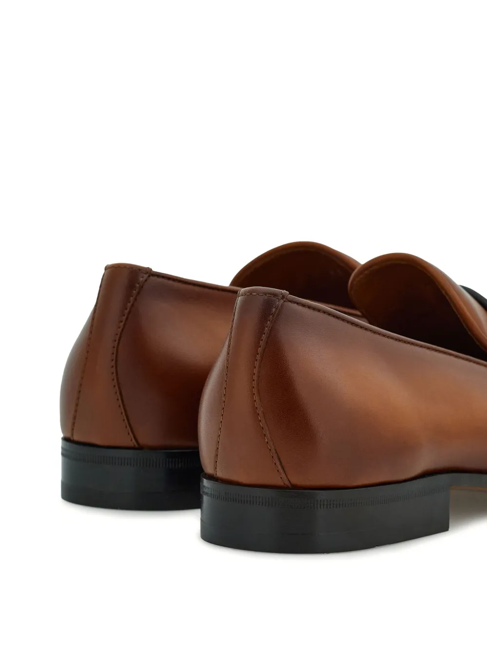 Ferragamo logo-detail loafers Brown