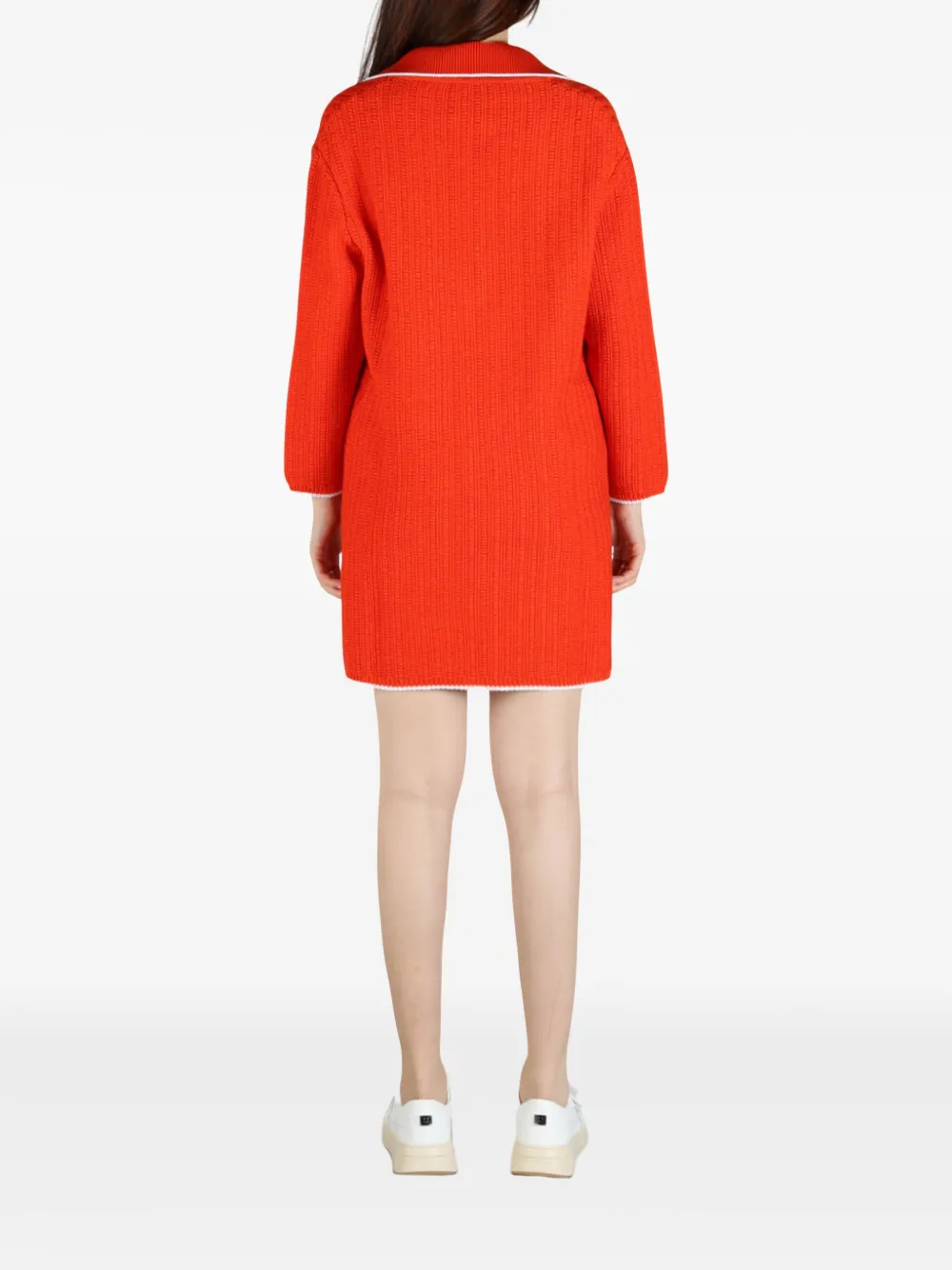 Givenchy 4g-embroidered mini dress Oranje
