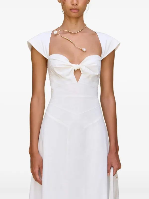 Cult Gaia Magnolia Dress | White | FARFETCH