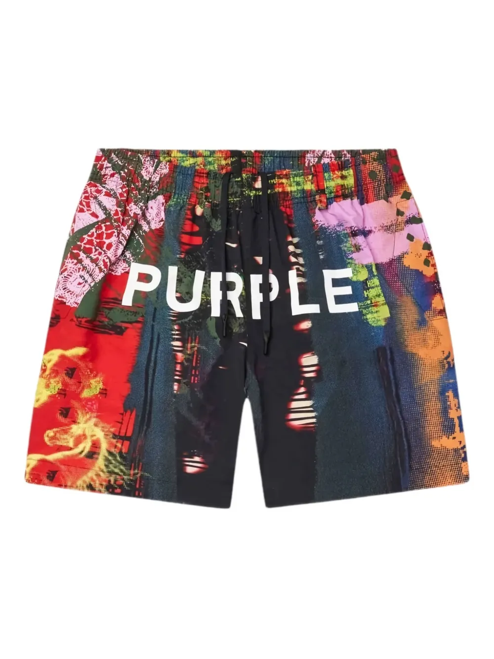 logo-print bermuda shorts