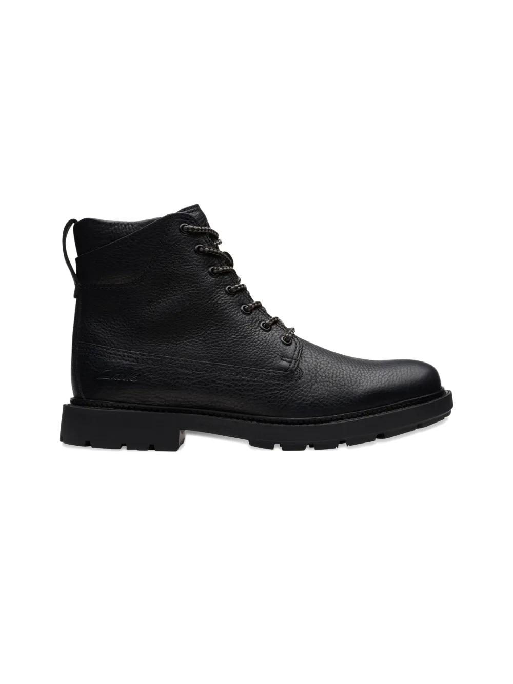Clarks Craftdale 2 Hi "Black" boots BLACK WARMLINED LEATHER