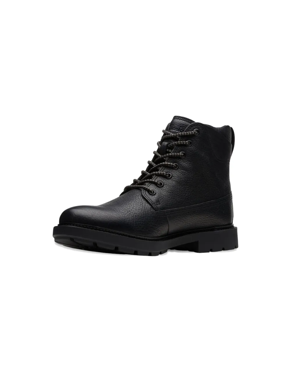 Clarks Craftdale 2 Hi "Black" boots BLACK WARMLINED LEATHER