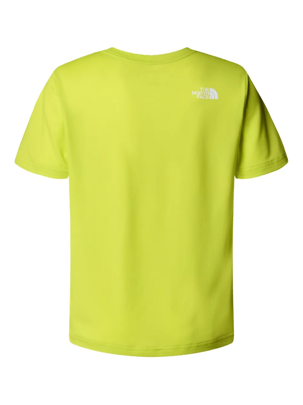 The North Face Kids logo-print T-shirt Geel