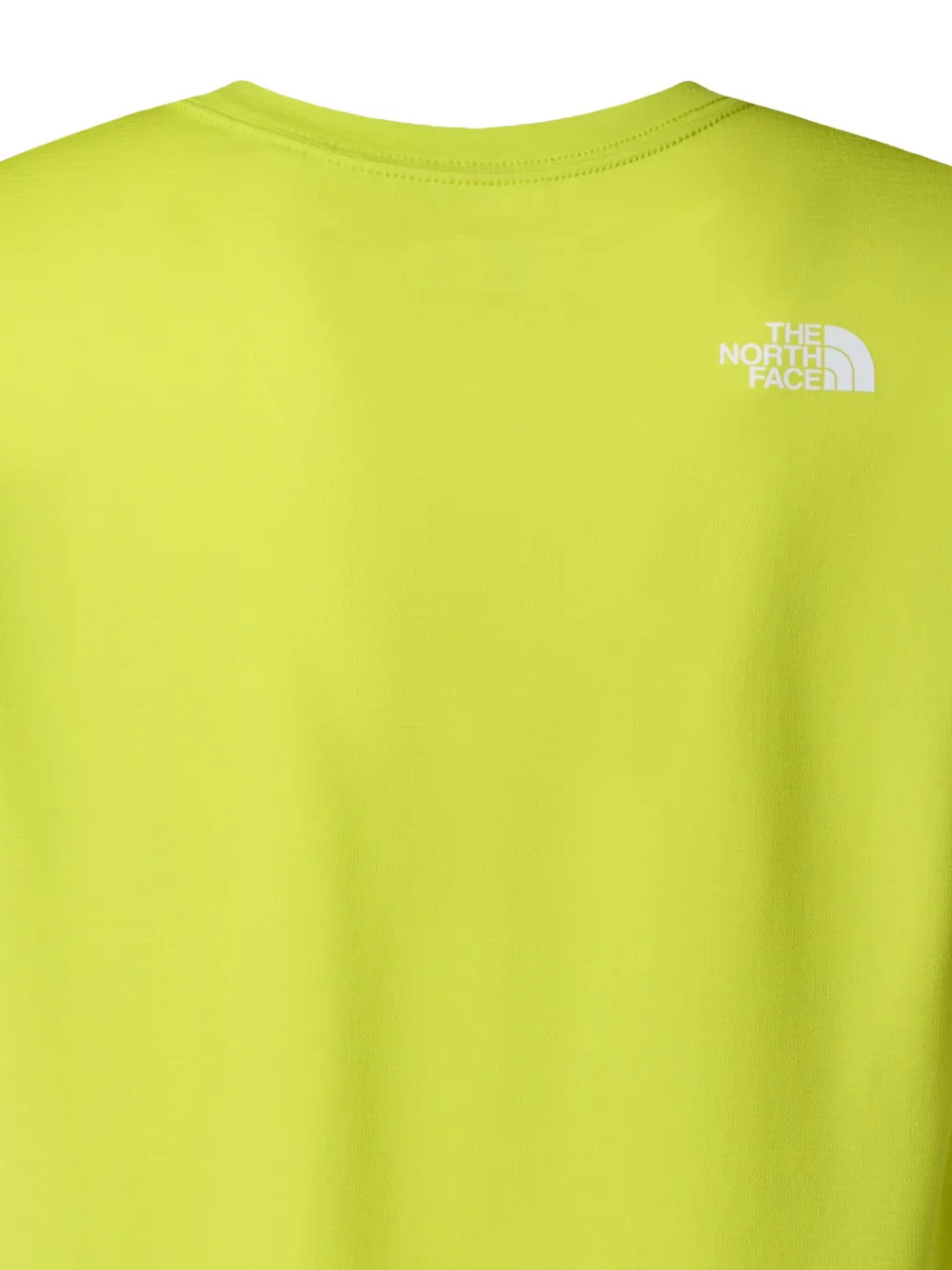 The North Face Kids logo-print T-shirt Geel