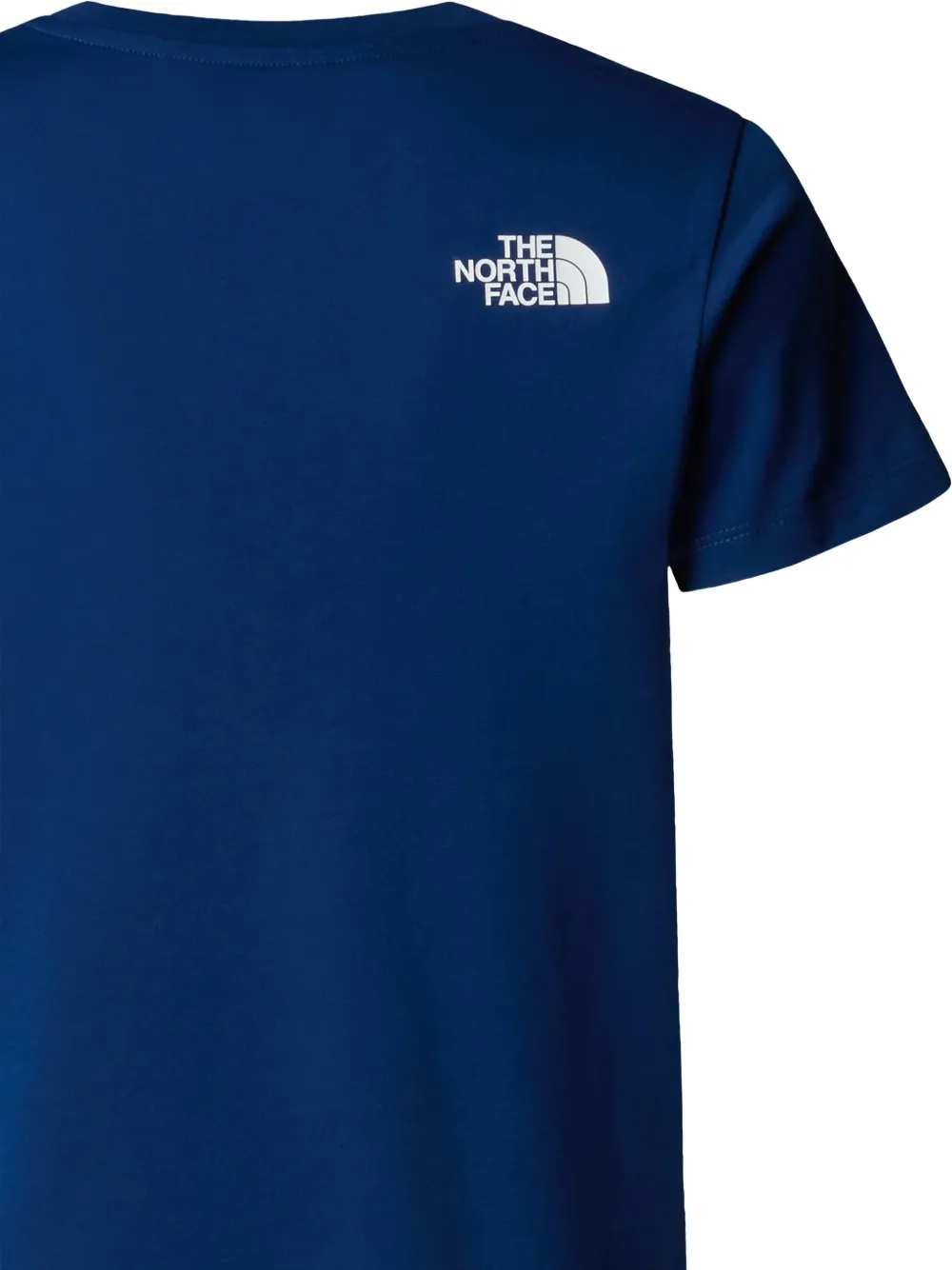 The North Face Kids T-shirt met logoprint Blauw
