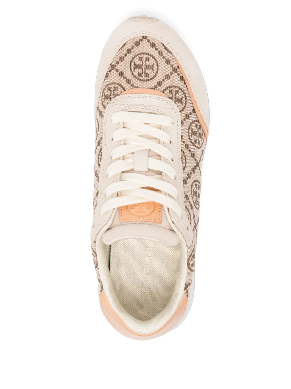 Tory Burch T-monogram Destiny trainers Neutrals