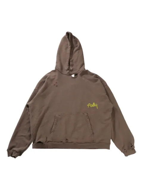Paly logo-embroidered hoodie