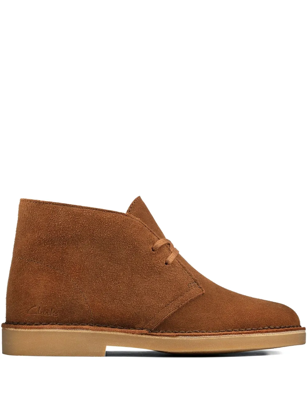 Clarks Originals suede desert boots Brown