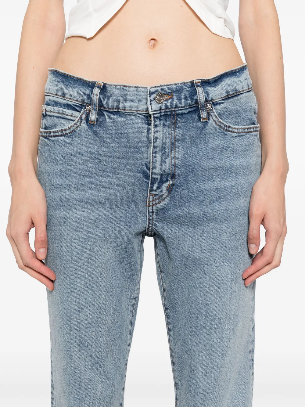 Shop Frame The Borrowed Jeans