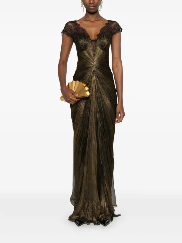 Iris Serban Cindy Maxi Dress | Brown | FARFETCH Iris Serban Cindy Maxi Dress | Brown | FARFETCH