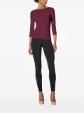 Wolford Cordoba boat-neck top - Red