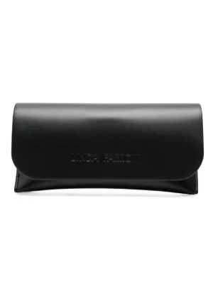 Auralee Leather Sunglasses Case | Black | FARFETCH ID
