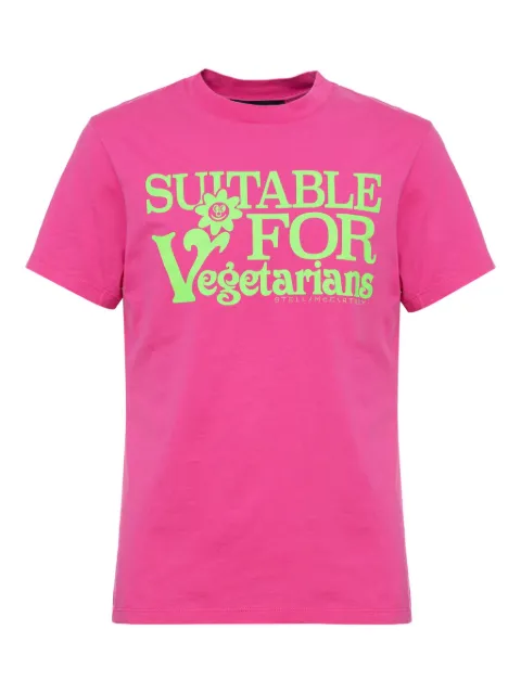 Stella McCartney flower-print graphic T-shirt