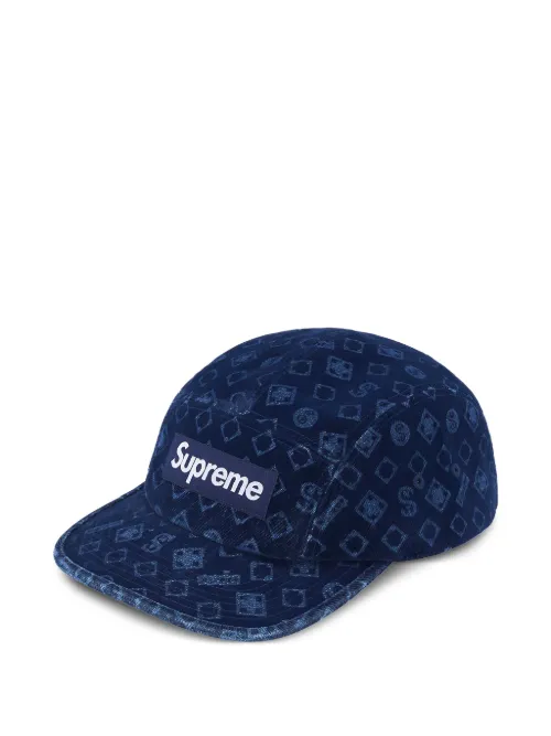 Casquette 'Blue' en jean floqué - Supreme - Modalova