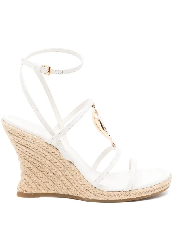 Tory Burch Miller Capri エスパドリーユ | ホワイト | FARFETCH JP