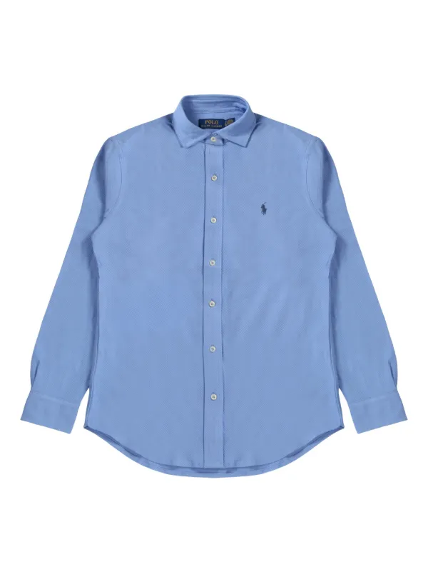 ラルフ ローレン　ブルー Polo Ralph Lauren ポロポニー シャツ | ブルー | FARFETCH JP