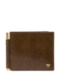 TOM FORD leather wallet - Brown