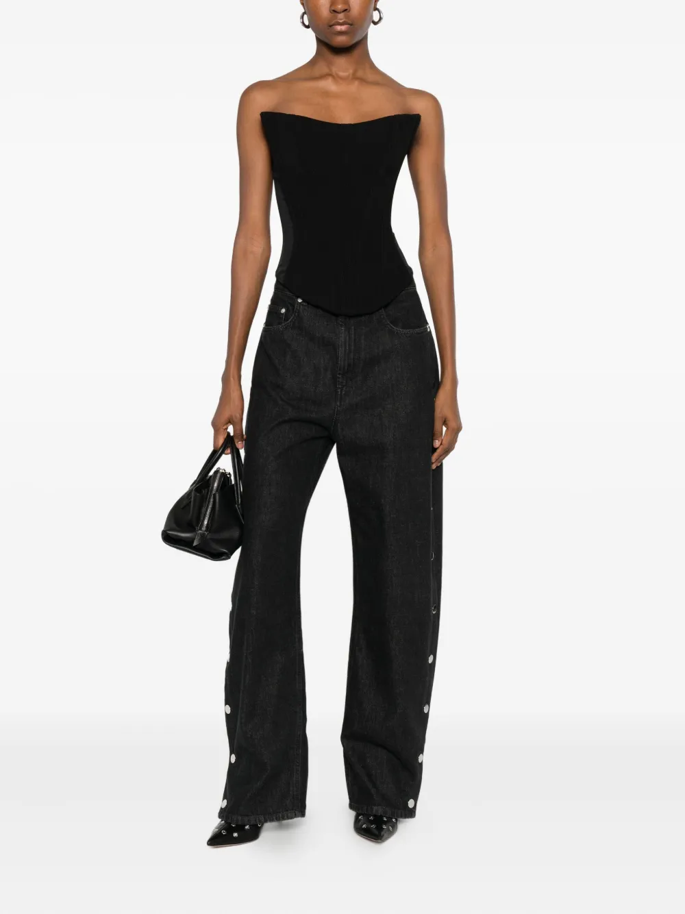 Mugler top strapless estilo corset | Chalecos y camisetas | Image 2