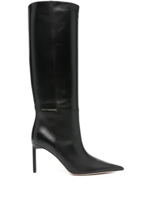 Gucci pointed-toe knee-high Boots | Black | FARFETCH