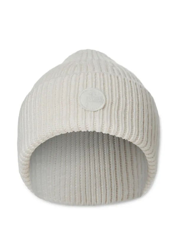 Fusalp Ribbed-knit Beanie in Neige