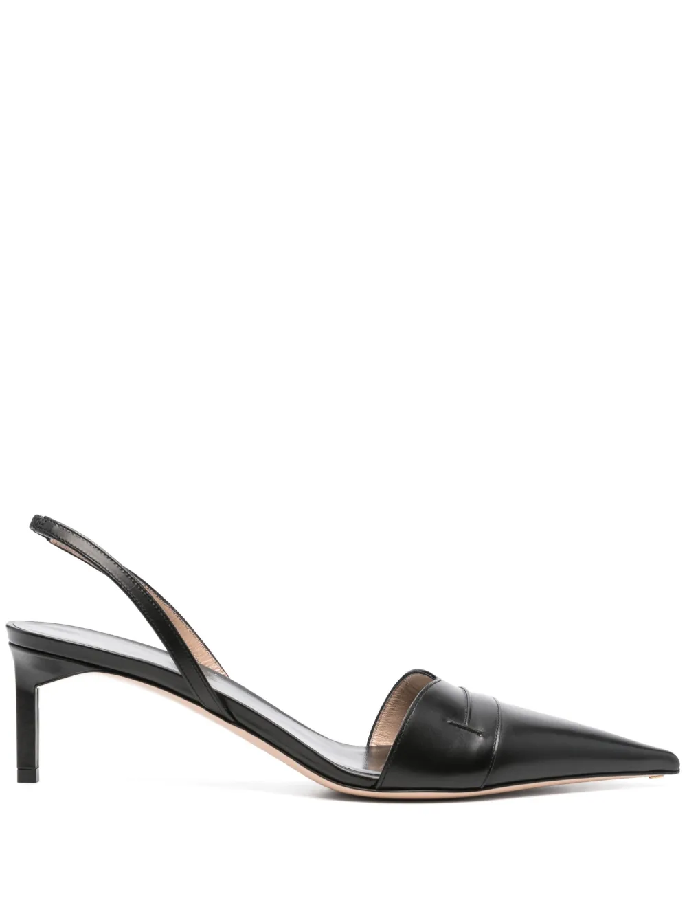 TOM FORD 70mm leather pumps Black