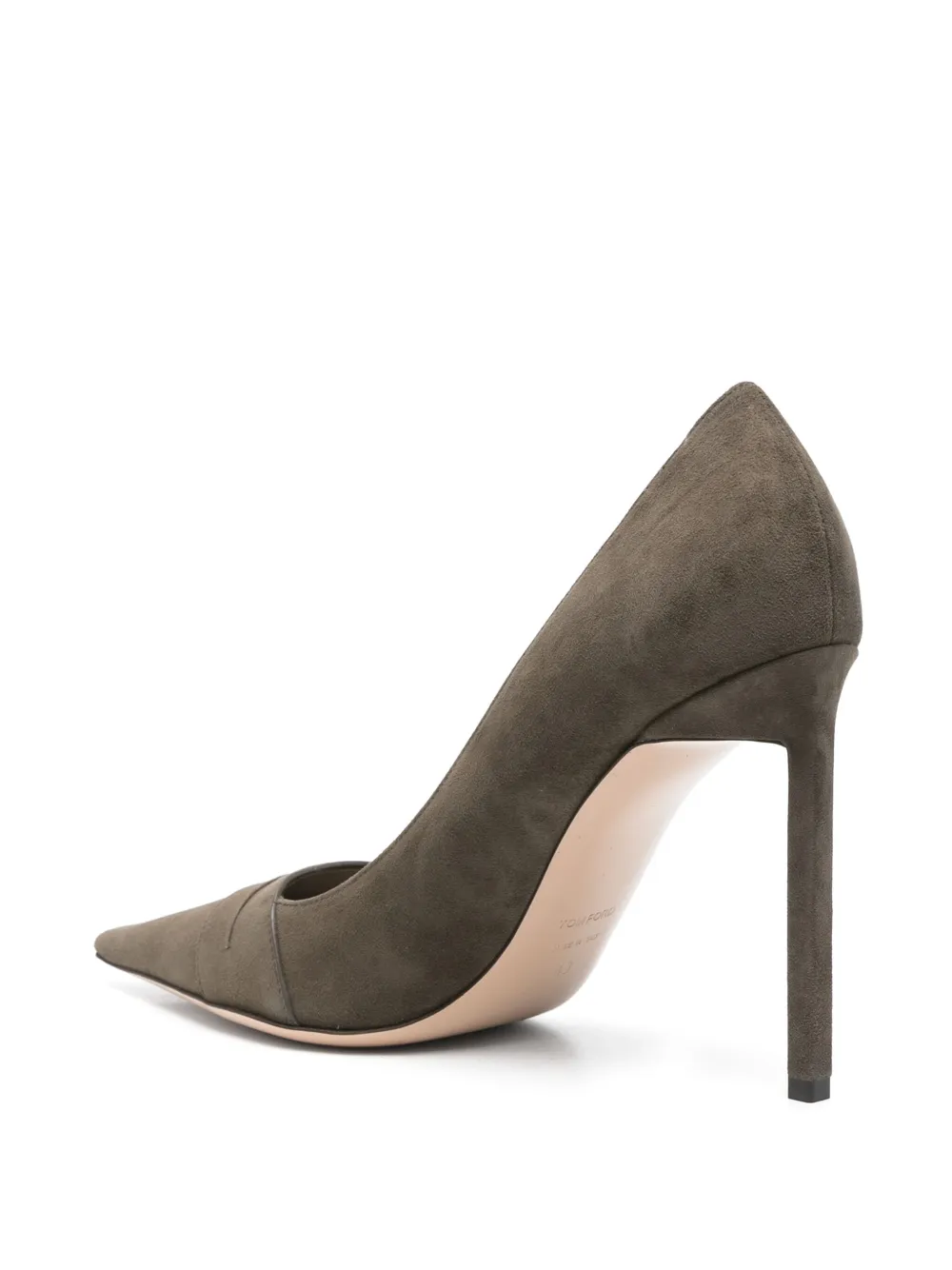 TOM FORD Suède pumps Groen