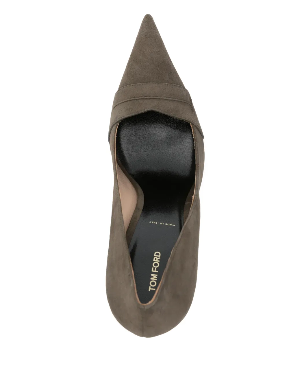 TOM FORD Suède pumps Groen