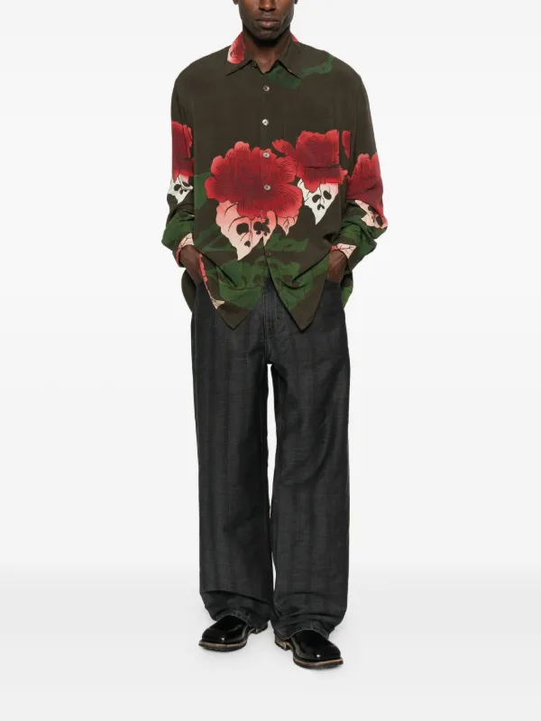 OUR LEGACY Above Shirt | Green | FARFETCH ZA