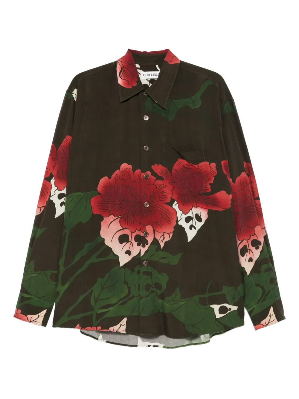 OUR LEGACY camisa Above | marrón | Image 1