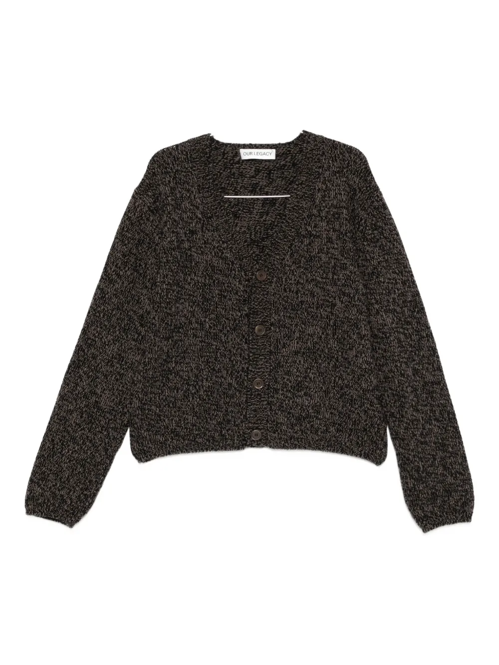 Our Legacy Academy Wool Cardigan In Brown