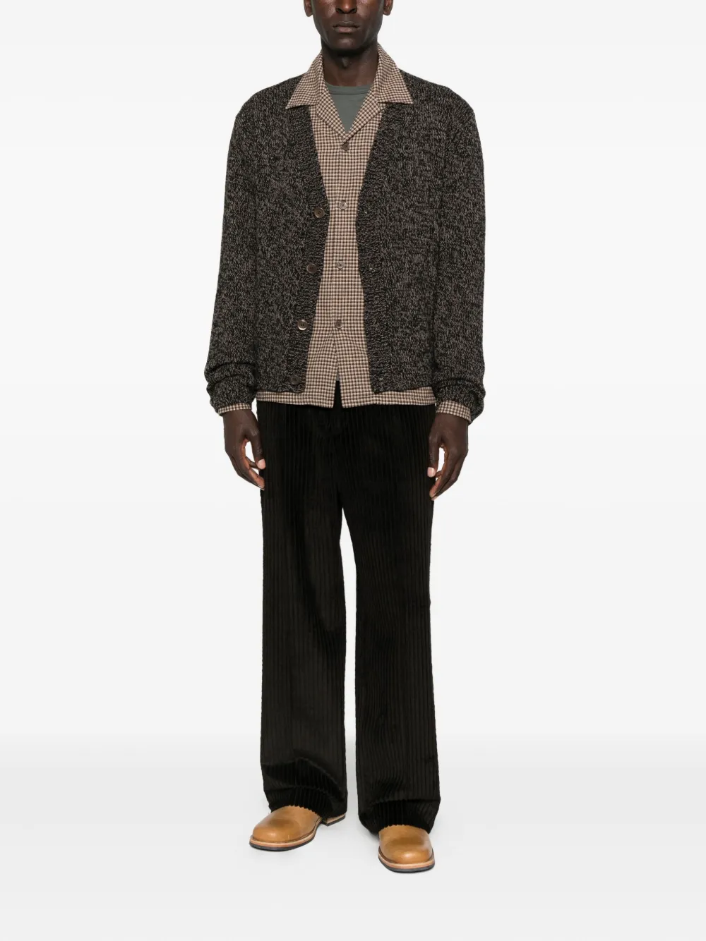 Our Legacy Academy Wool Cardigan In Brown