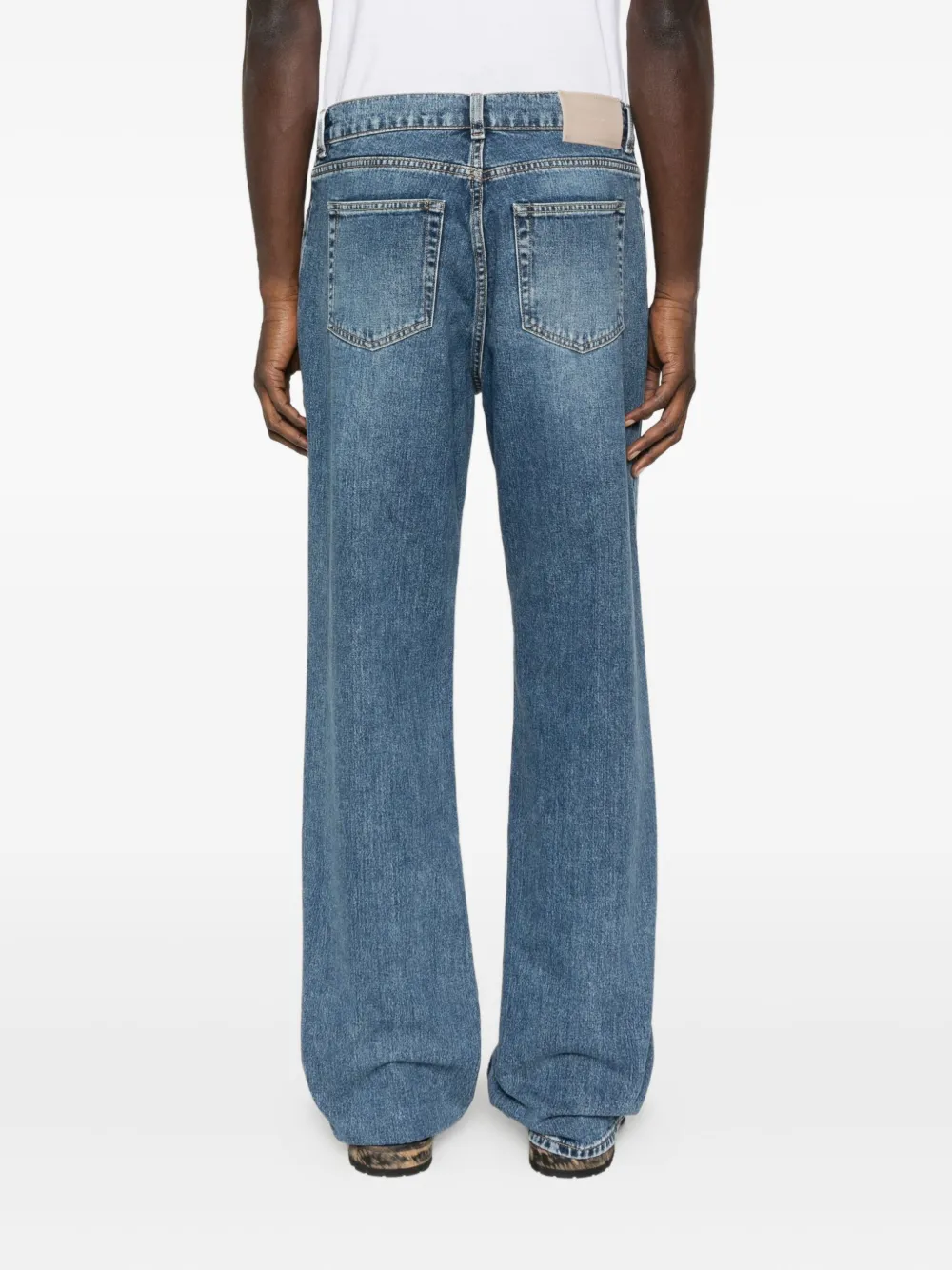 OUR LEGACY rodeo wash twill jeans Blauw