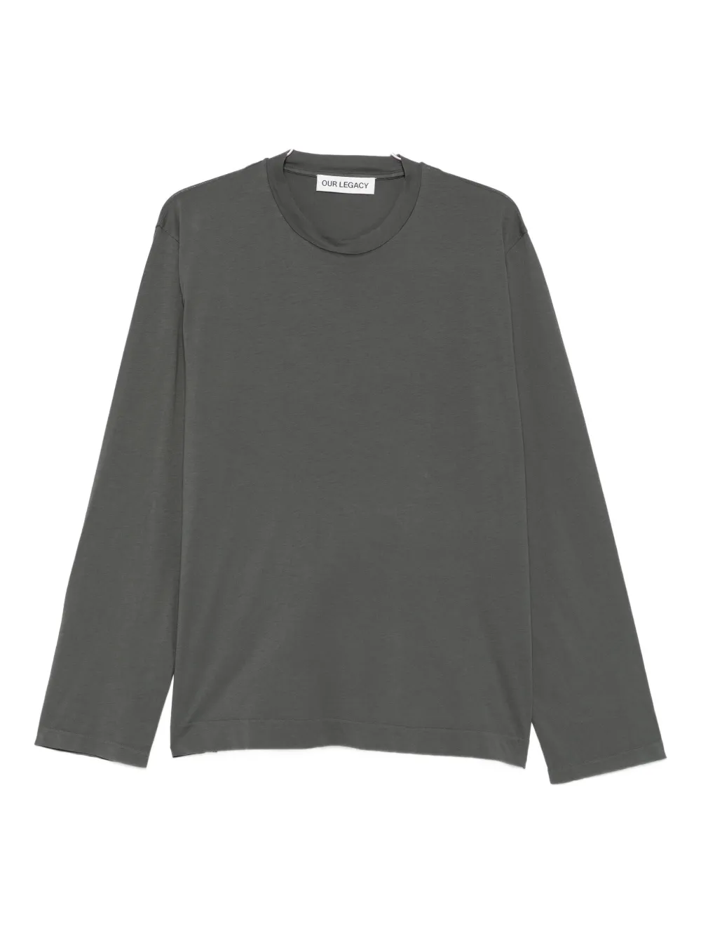 cotton long sleeve T-shirt