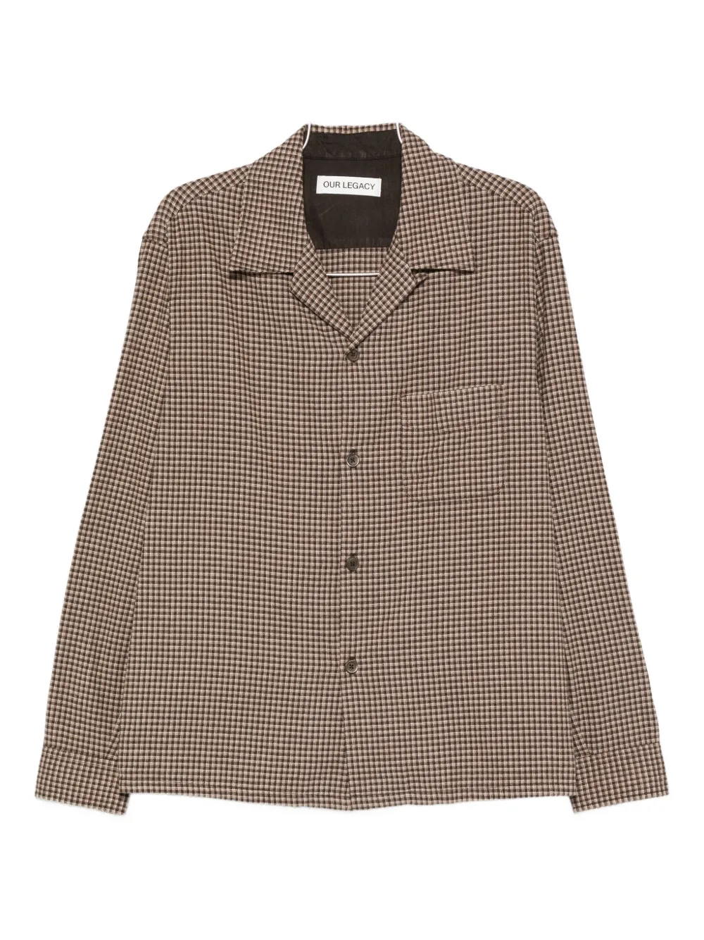 OUR LEGACY Endino shirt - Marrone