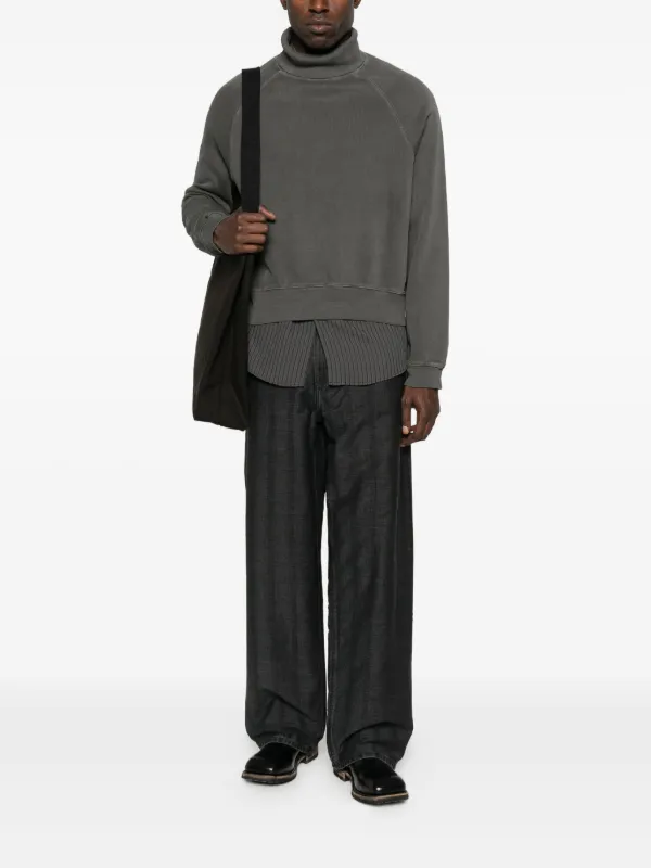 OUR LEGACY Vast Cut Herringbone Jeans | ブラック | FARFETCH JP