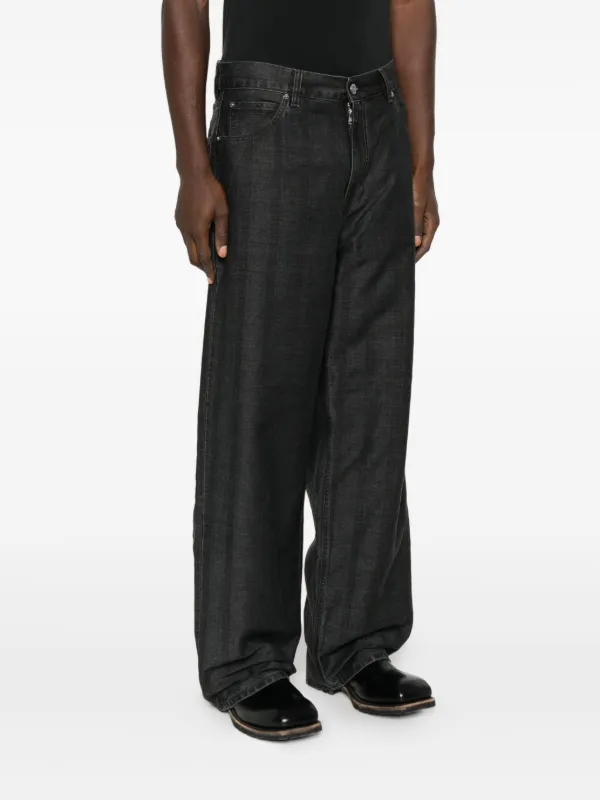 モーガン着用OURLEGACY coated herringbone jeans OUR LEGACY Coated Herringbone Jeans | ブラック | FARFETCH JP