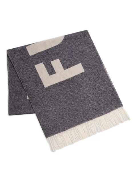 Fusalp mascada con logo en jacquard