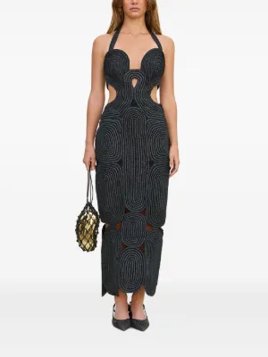 cult gaia nalda crochet dress Cult Gaia - Nalda Knit Dress