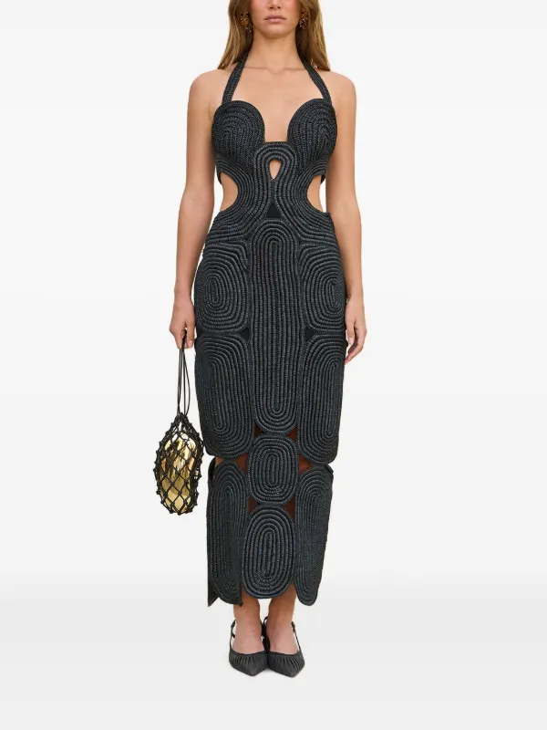 Cult Gaia - Leila Crochet Dress - Black
