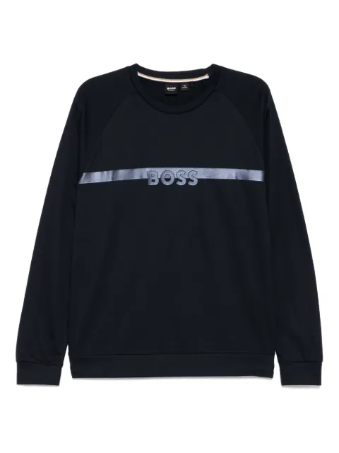 BOSS logo-printed jumper