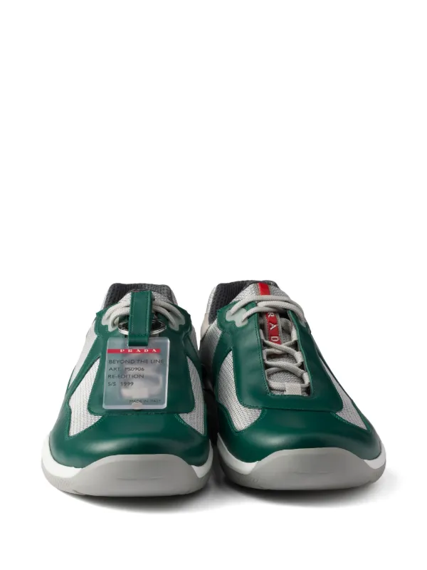 Prada America's Cup Original スニーカー | グリーン | FARFETCH JP