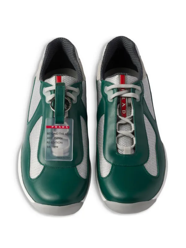 Prada America's Cup Original スニーカー | グリーン | FARFETCH JP