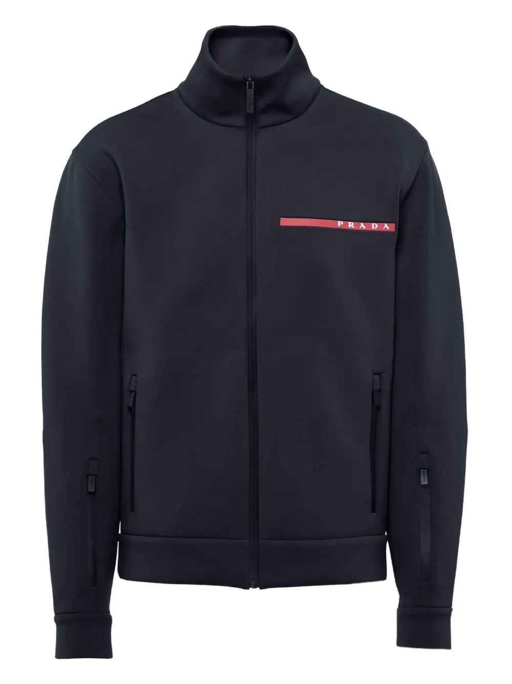 Prada zip-up sweatshirt | Black | Image 1