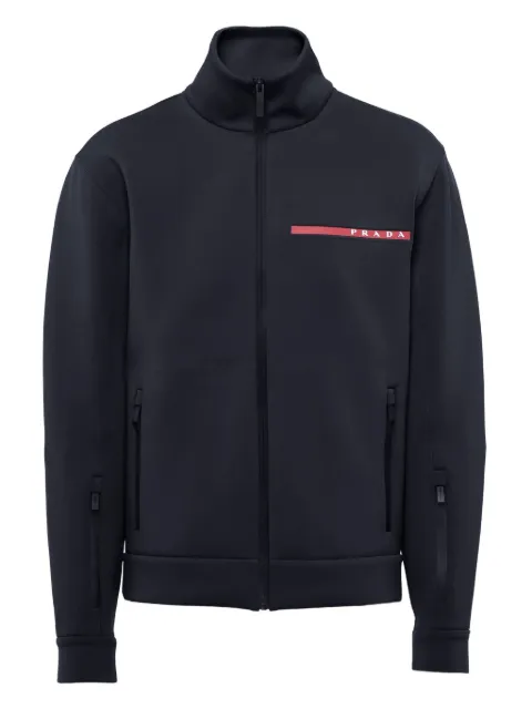 Prada zip-up sweatshirt