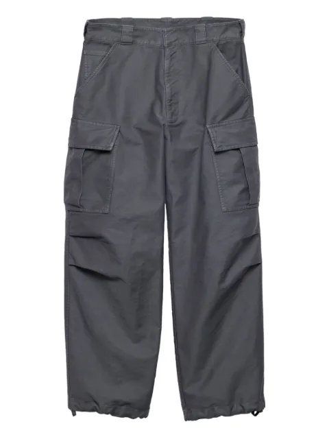 Prada cotton cargo trousers