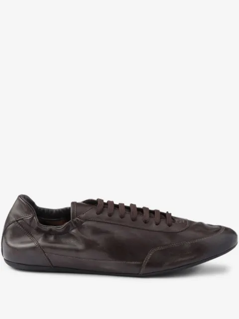 Prada Collapse leather sneakers