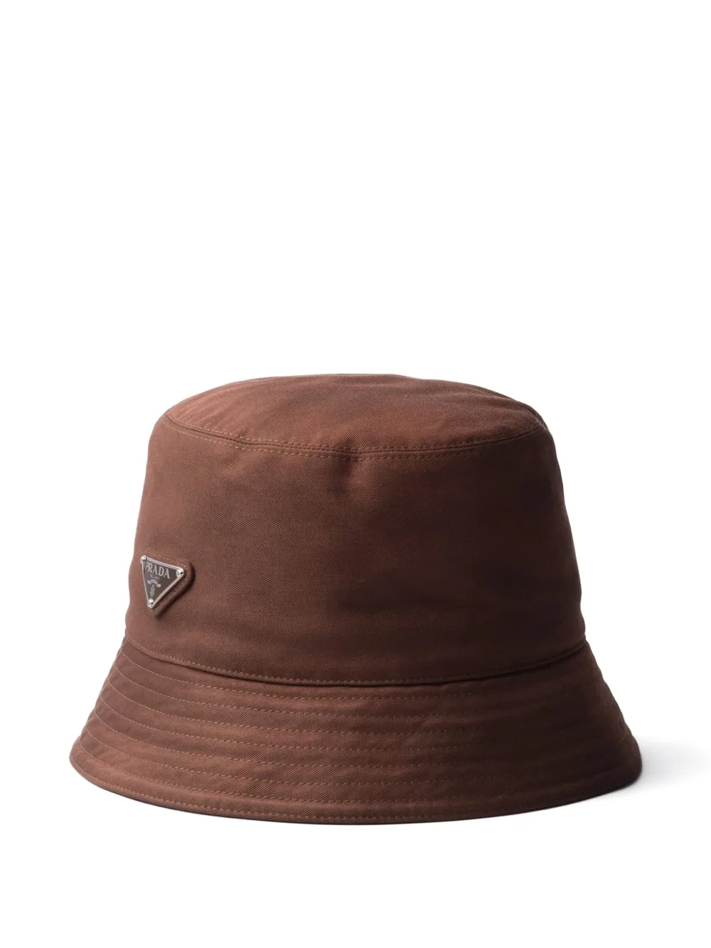Prada cotton bucket hat | Brown | Image 1
