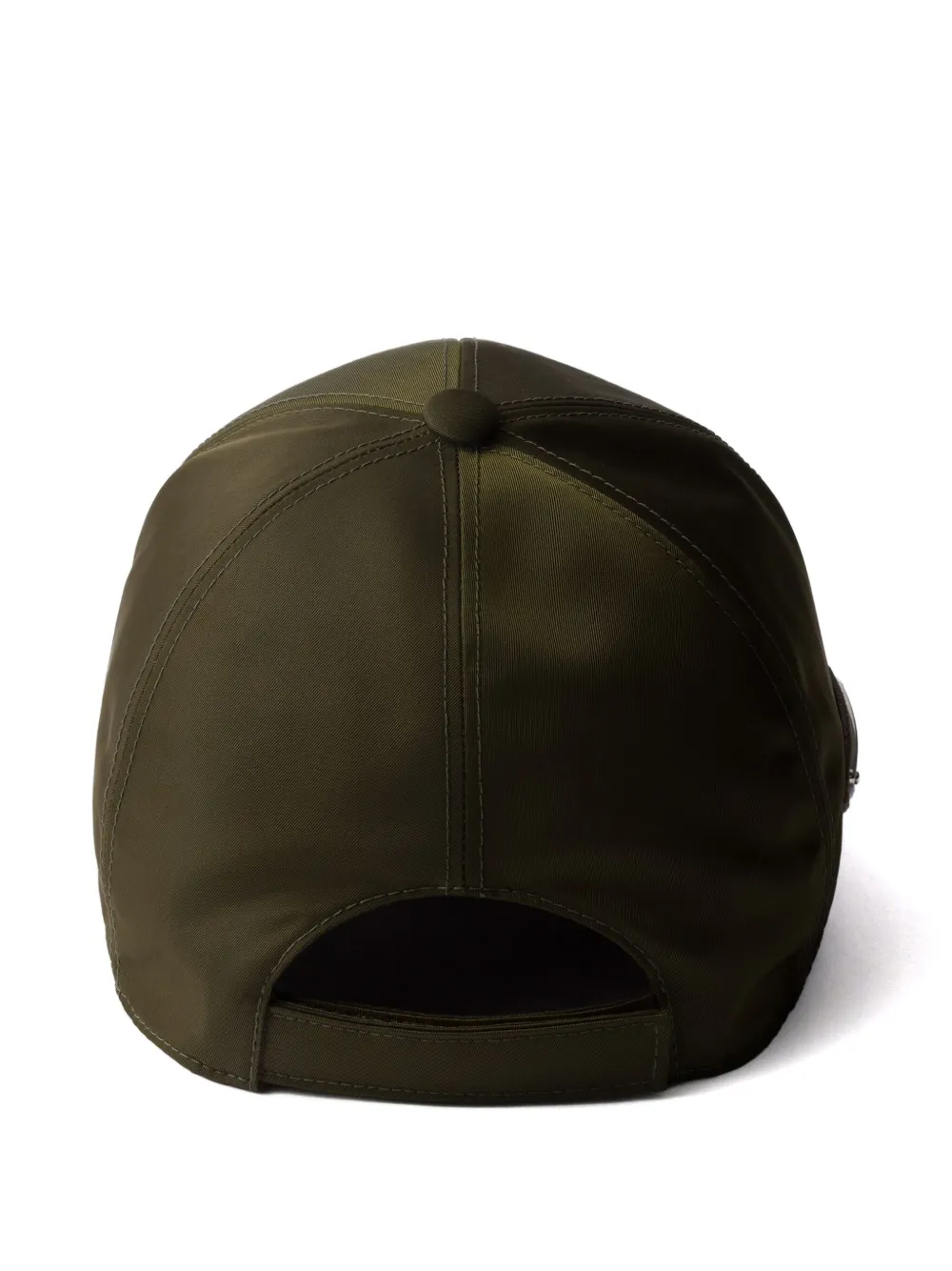 Prada Re-Nylon honkbalpet - Groen