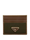 Prada leather card holder - Green