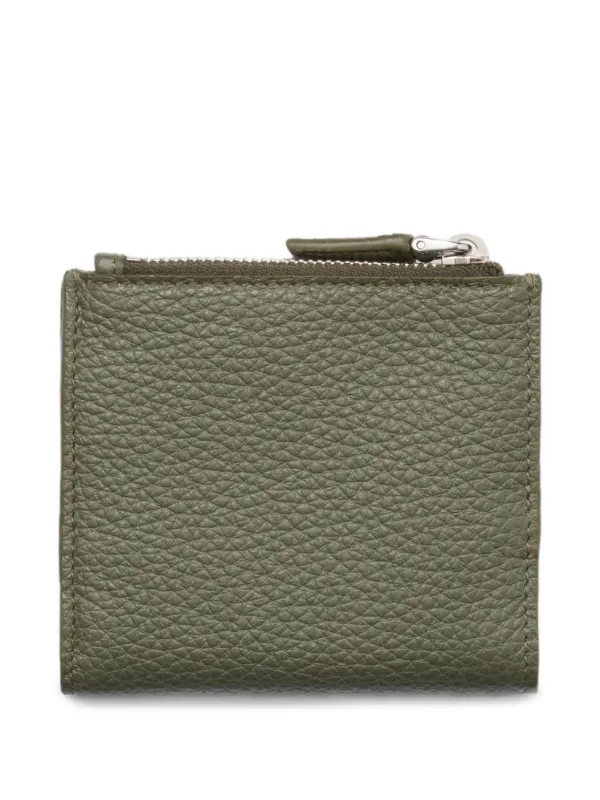 Prada レザー 財布 S | グリーン | FARFETCH JP